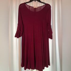 Altar’d State Burgundy Dress
